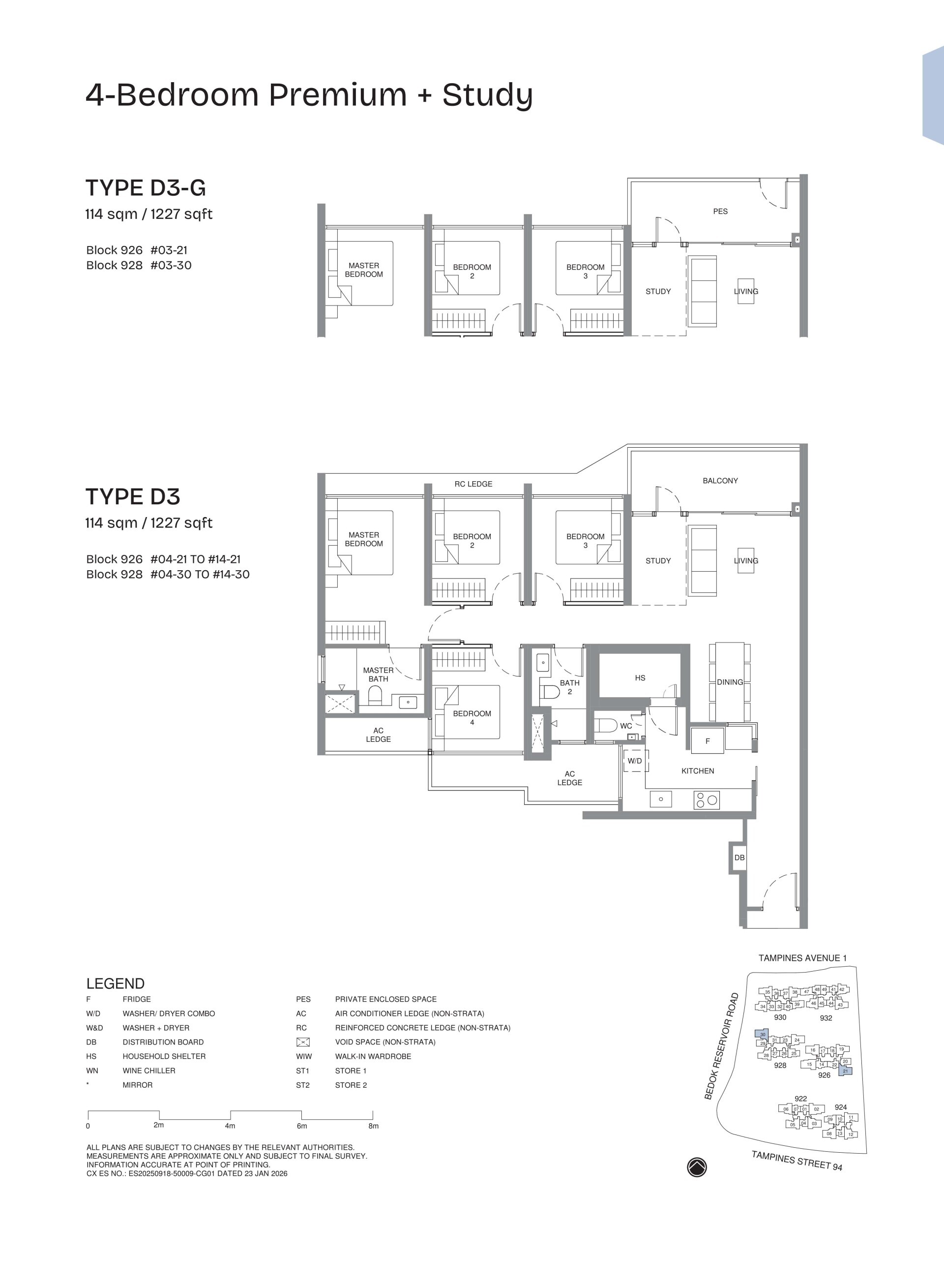 Pinery Residences floorplan